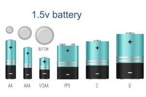 1,5V batteri —— Hvor meget ved du?