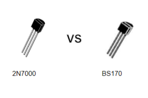 2N7000 VS BS170: Sammenligning af to populære N-kanals MOSFETS