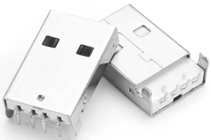 USB Type A -stik og pinouts
