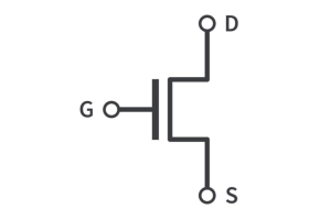 FET (Field Effect Transistor) kredsløbssymboler