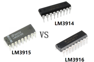 M3914 vs. LM3915 vs. LM3916: Nøgleforskelle forklaret