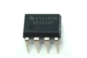 Forståelse af RC4558 dobbelt op-amp