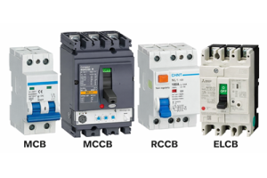 MCB vs MCCB vs RCCB vs ELCB: Komplet sammenligningsvejledning