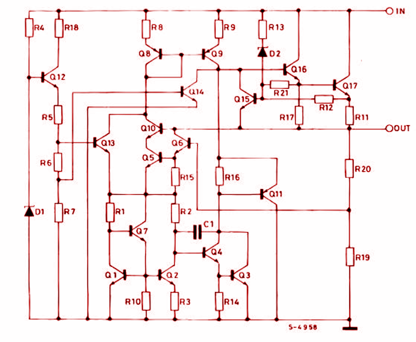 L7812CV Schematic Diagram