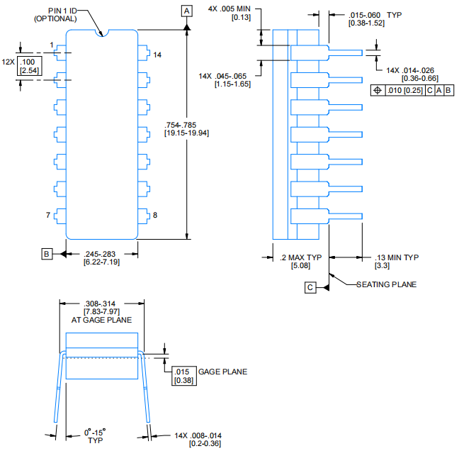 CD4011 Package