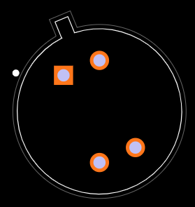 MLX90640 Footprint