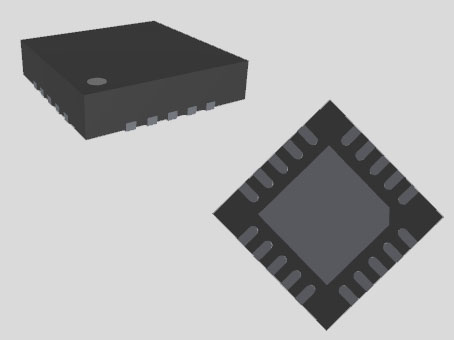 CC1101 CAD Model