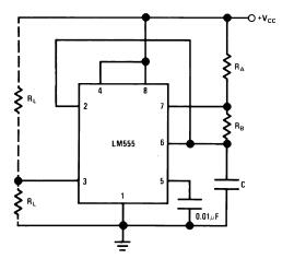 LM555 Astable